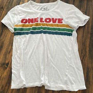 One Love tee size M